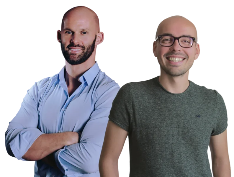 Patrick McGibney und Pierre Wilken